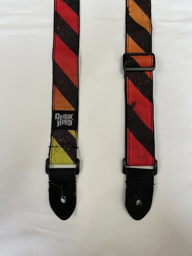 Rare striped guitar hero strap - guitar,